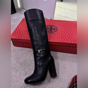 Tory Burch black Jenna boots